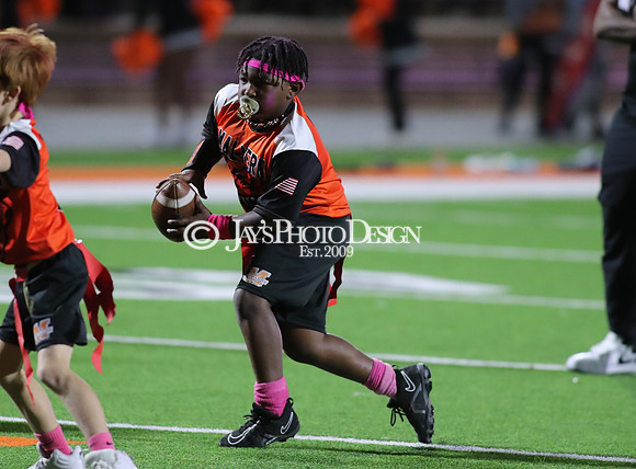 Malvern Cubs Orange vs. Malvern Cubs Black 3rd grade flag football 10-15-24_JWM_0651