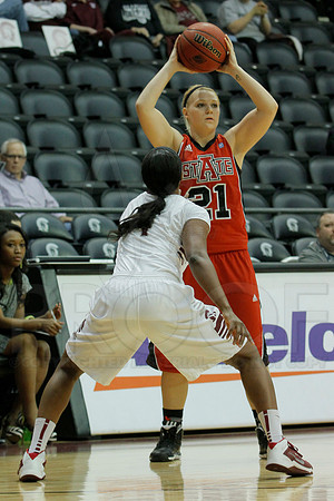 Arkansas State @ UALR Women's Basketball 3-1-2014 (© Justin Manning) JWM_0086