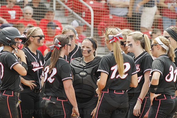 5A State Softball Finals Vilonia vs. White Hall 5-23-2014 (© Justin Manning) JWM_0030
