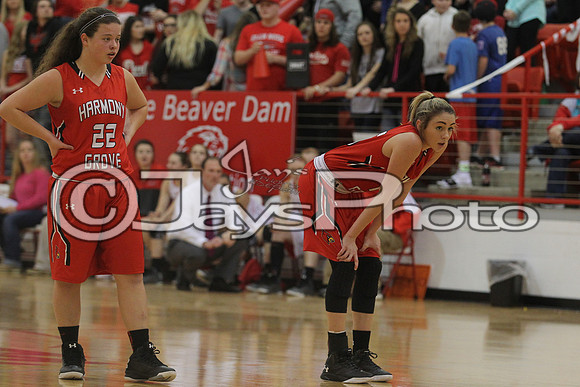 Harmony Grove @ Glen Rose Senior Girls 1-8-2016 (©Justin Manning) JWM_0446