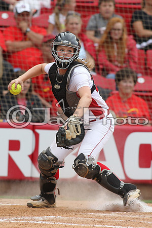 4A State Softball Finals Bauxite vs. Mena 5-22-2015 (©Justin Manning) JWM_0495