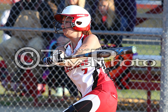 Poyen @ Glen Rose softball 3-28-2015 (©Justin Manning) JWM_0162