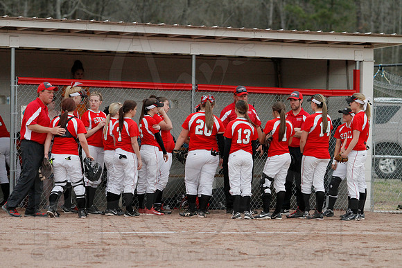 Harmony Grove @ Glen Rose softball 3-31-2014 (© Justin Manning) JWM_0153