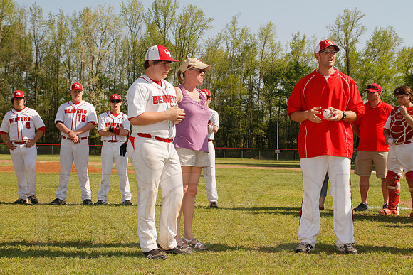 Mayflower @ Glen Rose baseball (Senior Night) 4-22-2014 (© Justin Manning) JWM_0041