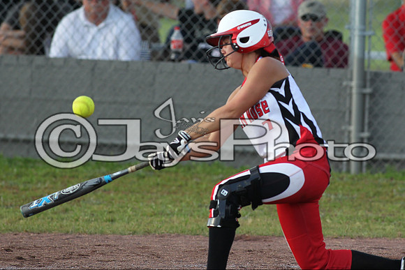 Glen Rose vs Harding Academy softball (Regionals) 5-8-2015 (©Justin Manning) JWM_0188
