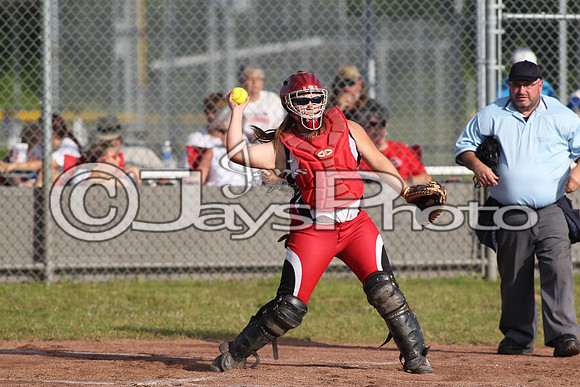 Glen Rose vs Harding Academy softball (Regionals) 5-8-2015 (©Justin Manning) JWM_0103