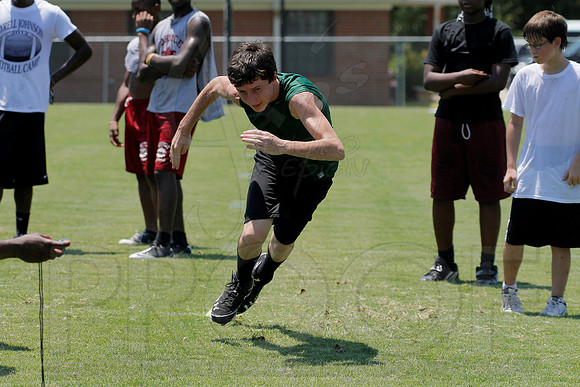 Tyrell Johnson Football Camp 7-20-12 (Justin Manning)306
