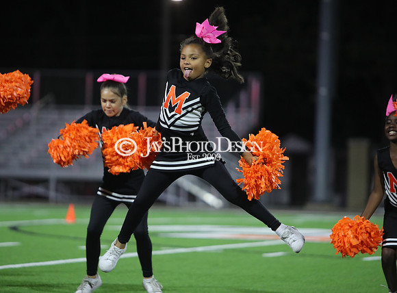 Malvern Cubs Orange vs. Malvern Cubs Black 3rd grade flag football 10-15-24_JWM_0523