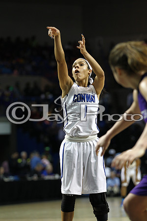 Conway vs. Fayetteville 7A Girls State Finals 3-14-2015 (©Justin Manning) JWM_342