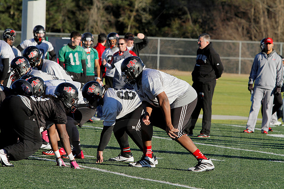 Arkansas State GoDaddy Bowl Practice (Day 2) (©Justin Manning) JWM_0317