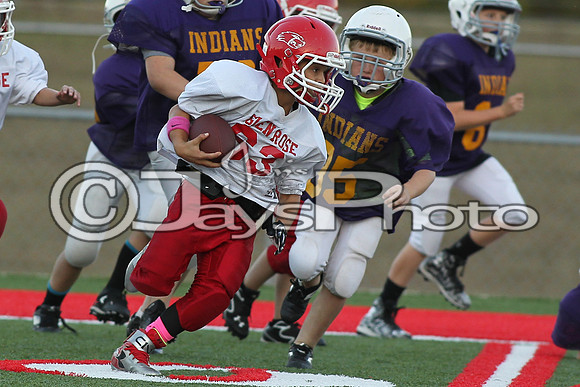Poyen @ Glen Rose Peewee Football 10-19-2015 (©Justin Manning) JWM_0366