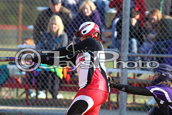 Poyen @ Glen Rose softball 3-28-2015 (©Justin Manning) JWM_0029