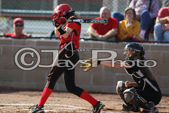 Bauxite @ Harmony Grove softball 4-21-2015 (©Justin Manning) JWM_0256