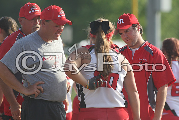 Glen Rose vs Harding Academy softball (Regionals) 5-8-2015 (©Justin Manning) JWM_0037