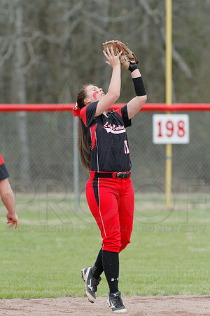 Harmony Grove @ Glen Rose softball 3-31-2014 (© Justin Manning) JWM_0063