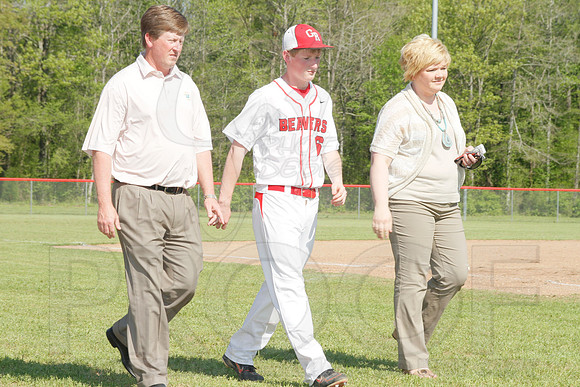 Mayflower @ Glen Rose baseball (Senior Night) 4-22-2014 (© Justin Manning) JWM_0018
