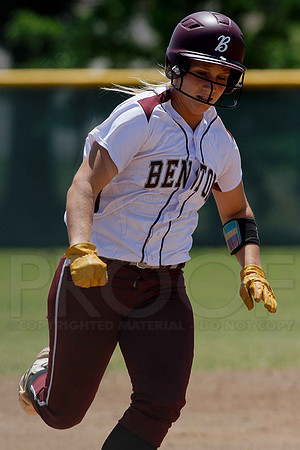 Benton vs. Mountain Home 6A State Softball Playoffs 5-11-13 (© Justin Manning) JWM0171