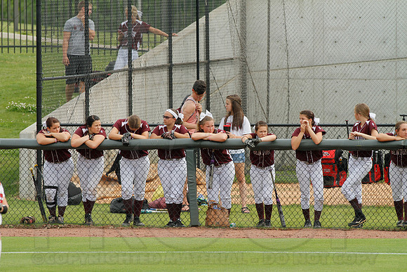 5A State Softball Finals Vilonia vs. White Hall 5-23-2014 (© Justin Manning) JWM_0327