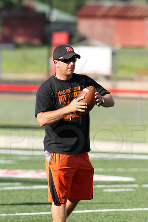Harmony Grove Football Team Camp (Practice) 7-15-2014 (©Justin Manning) JWM_063