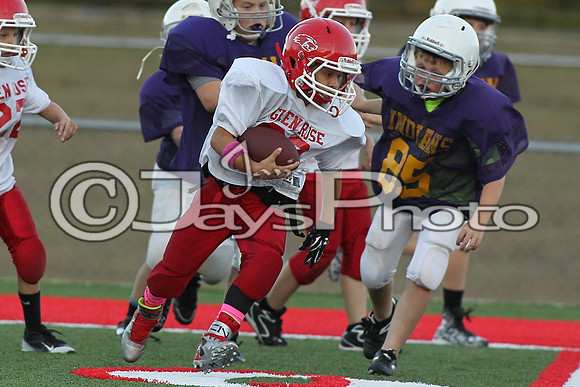 Poyen @ Glen Rose Peewee Football 10-19-2015 (©Justin Manning) JWM_0365