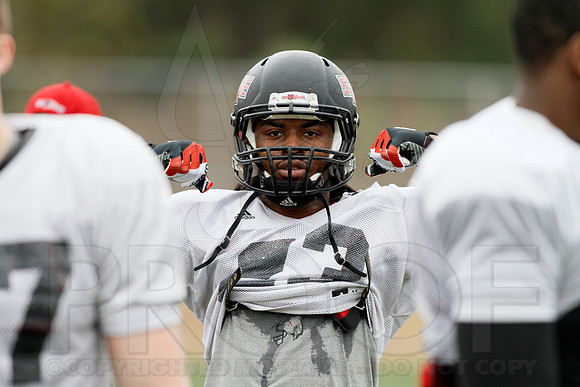 Arkansas State GoDaddy Bowl Practice 1-2-14 (©Justin Manning) JWM_0299