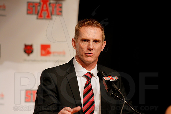 ASU Coach Blake Anderson Press Conference 12-19-13 (©Justin Manning) (©Justin Manning) JWM_0203