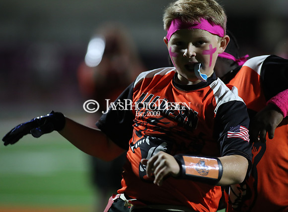 Malvern Cubs Orange vs. Malvern Cubs Black 3rd grade flag football 10-15-24_JWM_0303