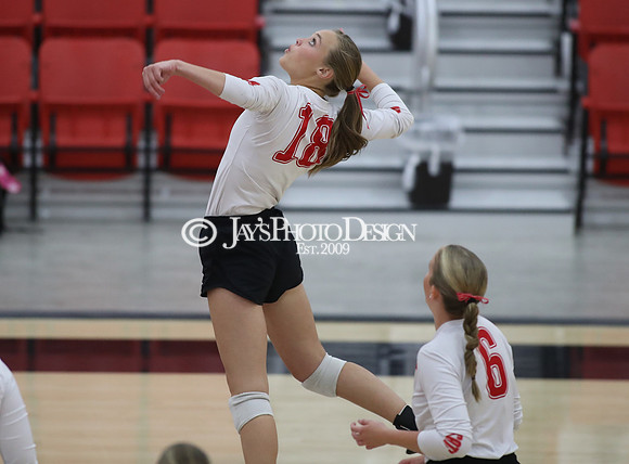 Cossatot River vs. Harding Academy (3A Volleyball South Regional Tournament) 10-22-24_JWM_0108