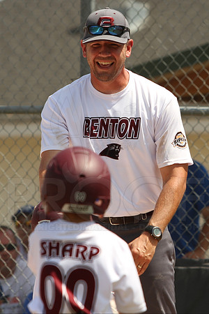 Benton vs. Mountain Home 5-6 year old All Stars 7-12-2014 (©Justin Manning) JWM_039