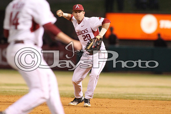 ULM @ Arkansas baseball_0926