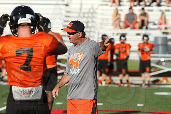 Harmony Grove Football Team Camp (Practice) 7-15-2014 (©Justin Manning) JWM_156