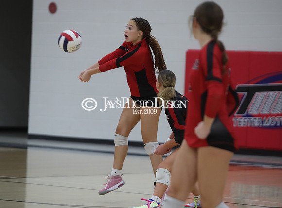 Harmony Grove vs. Central Arkansas Christian (3A Volleyball South Regional Tournament) 10-23-24_JWM_0570