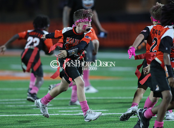 Malvern Cubs Orange vs. Malvern Cubs Black 3rd grade flag football 10-15-24_JWM_0225