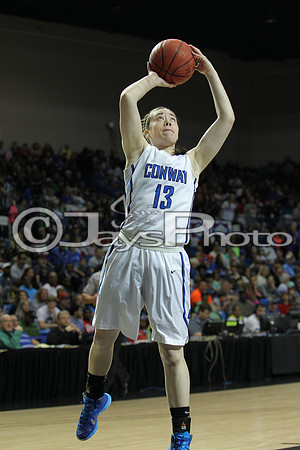 Conway vs. Fayetteville 7A Girls State Finals 3-14-2015 (©Justin Manning) JWM_381