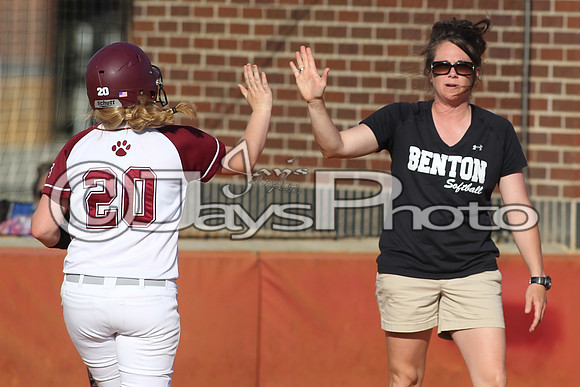 Harmony Grove @ Benton softball 4-16-2015 (©Justin Manning) JWM_0281
