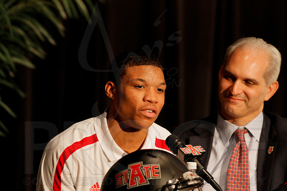 ASU Coach Blake Anderson Press Conference 12-19-13 (©Justin Manning) (©Justin Manning) JWM_0313