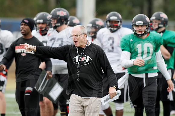 Arkansas State GoDaddy Bowl Practice 1-2-14 (©Justin Manning) JWM_0128