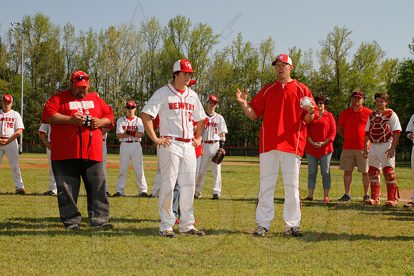 Mayflower @ Glen Rose baseball (Senior Night) 4-22-2014 (© Justin Manning) JWM_0025