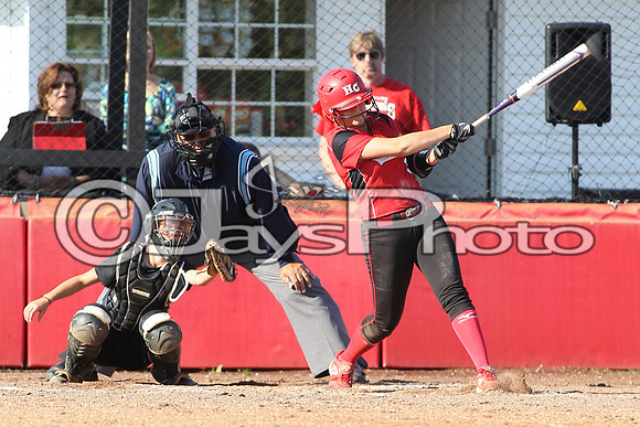 Bauxite @ Harmony Grove softball 4-21-2015 (©Justin Manning) JWM_0353
