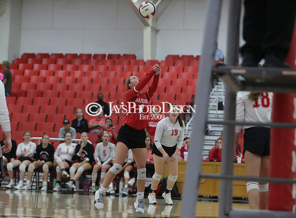 Cossatot River vs. Harding Academy (3A Volleyball South Regional Tournament) 10-22-24_JWM_0260