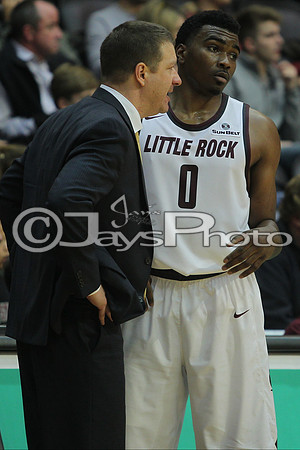 Louisiana Lafayette @ Arkansas-Little Rock Men's Basketball 1-7-2016 (©Justin Manning) JWM_0557