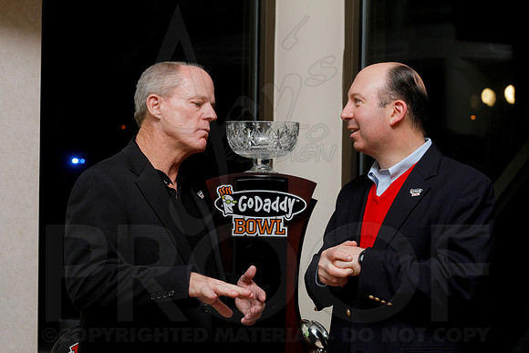 GoDaddy Bowl Press Conference- Team Welcoming Reception (©Justin Manning) JWM_0157