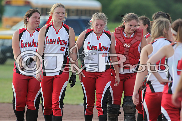 Glen Rose vs Harding Academy softball (Regionals) 5-8-2015 (©Justin Manning) JWM_0252
