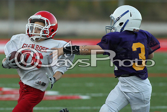 Poyen @ Glen Rose Peewee Football 10-19-2015 (©Justin Manning) JWM_0322