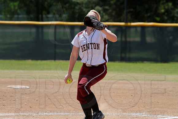 Benton vs. Mountain Home 6A State Softball Playoffs 5-11-13 (© Justin Manning) JWM0252