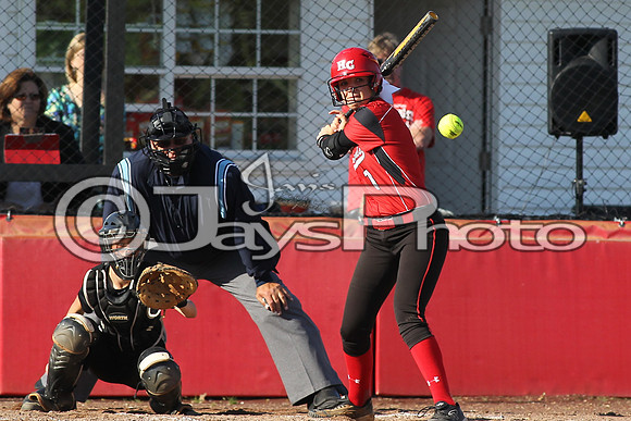 Bauxite @ Harmony Grove softball 4-21-2015 (©Justin Manning) JWM_0379