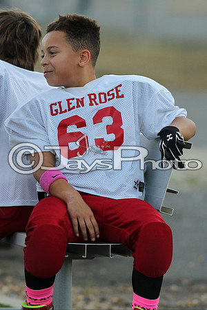Poyen @ Glen Rose Peewee Football 10-19-2015 (©Justin Manning) JWM_0245