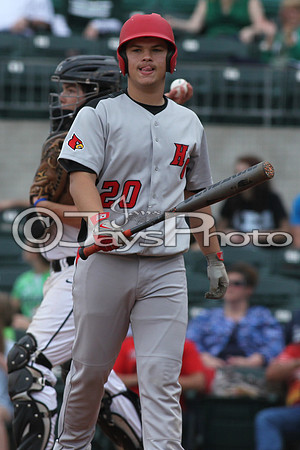 Harmony Grove vs. Episcopal Baseball (Dickey Stephens Park) 4-2-2015 (©Justin Manning) JWM_0051