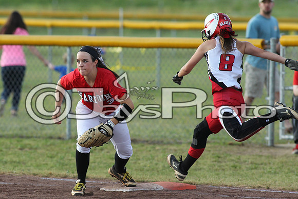 Glen Rose vs Harding Academy softball (Regionals) 5-8-2015 (©Justin Manning) JWM_0221