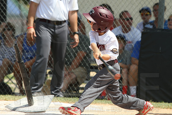 Benton vs. Mountain Home 5-6 year old All Stars 7-12-2014 (©Justin Manning) JWM_029